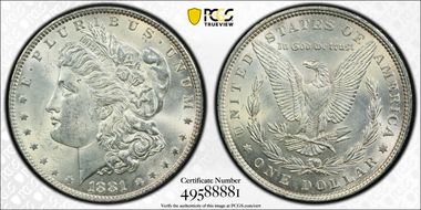 1881 $1 N1
