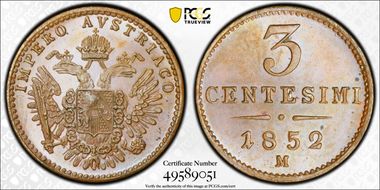 1852-M 3C Eagle MS65BN