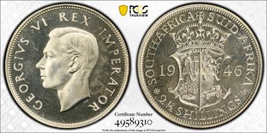 1946 2 1/2S PR64CAM