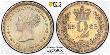 1883 2D Mdy S-3919 PL63