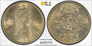 1956 Florin S-4146 MS66