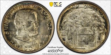 1922 50C Grant MS64