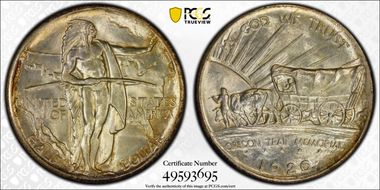 1926 50C Oregon MS66