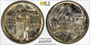 1926-S 50C Oregon MS65