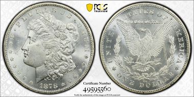 1878-CC $1 MS64