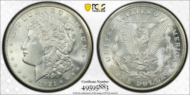 1921-S $1 MS63