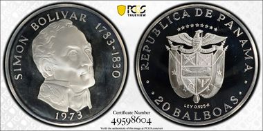 1973-FM 20 B Simon Bolivar PR68DCAM