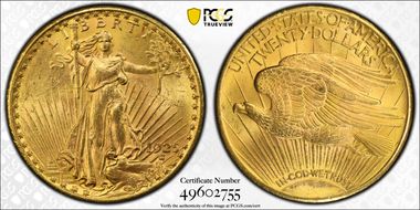 1925 $20 MS63