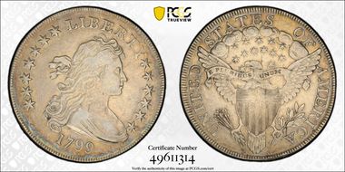 1799 $1 BB-153 VF30