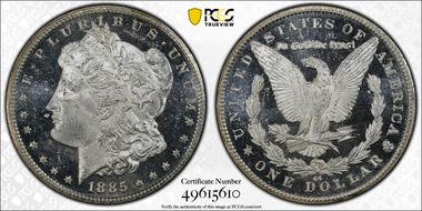 1885-CC $1 MS64DMPL
