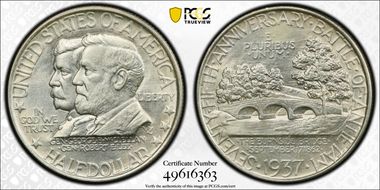 1937 50C Antietam MS64