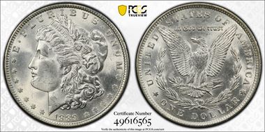 1889 $1 MS65