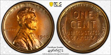 1940 1C PR63RB