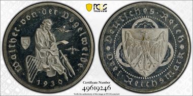 1930-F 3 Mk Vogelweide J-344 PR64DCAM