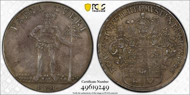 1726-EPH Thaler D-2126 W-2376 AU55