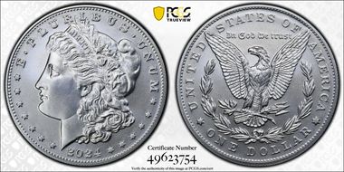 2024 $1 Morgan Dollar First Strike MS70