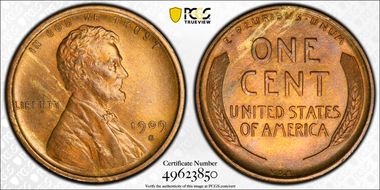 1909-S VDB 1C MS65RB