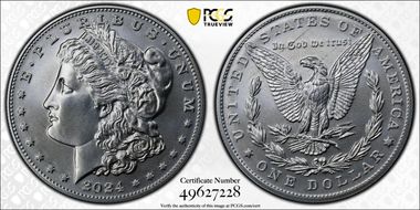 2024 $1 Morgan Dollar First Strike MS69