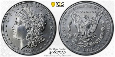 2024 $1 Morgan Dollar First Strike MS70