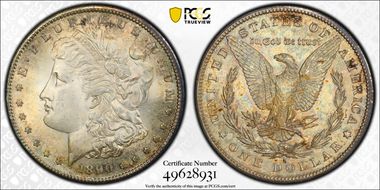 1890-S $1 MS64