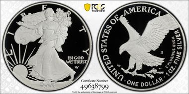 2023-S $1 Silver Eagle PR69DCAM