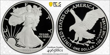 2023-S $1 Silver Eagle PR69DCAM