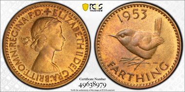 1953 1/4D S-4156 PR64BN