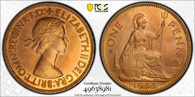 1953 1D S-4154 PR63RB