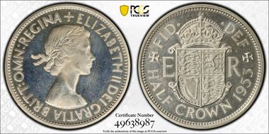 1953 1/2 Cr S-4137 PR63CAM
