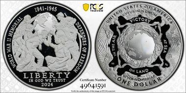 2024-P $1 Greatest Generation PR69DCAM