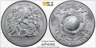 2024-P $1 Greatest Generation MS70