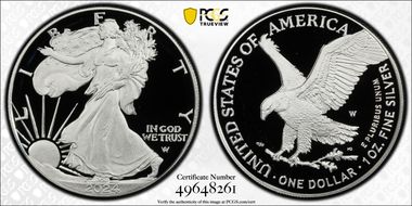 2024-W  $1 Silver Eagle PR70DCAM