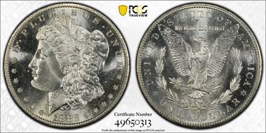 1882-S $1 MS65
