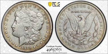 1879-CC $1 Capped Die VF25