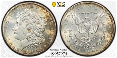 1886-S $1 MS62