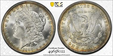 1888-O $1 MS66
