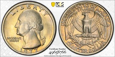 1977 25C MS67+