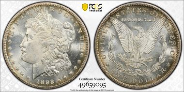 1893-CC $1 MS62