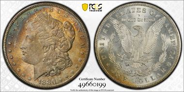 1880-CC $1 MS66
