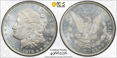 1878 8TF $1 MS63
