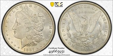 1887-O $1 MS63