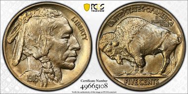 1916 5C PR67