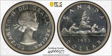 1953 S$1 Strap PL66