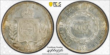 1863 1000 R Mald-594.17 MS62