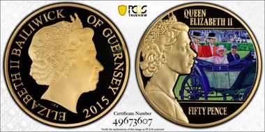 2015 50p Royal Ascot PR69DCAM
