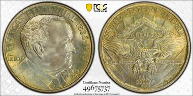 1936 50C Robinson MS67+