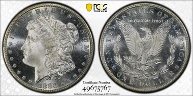 1880-S $1 MS67