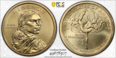 2023-P $1 Native American Position B MS65