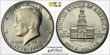 1976-S 50C Silver PR68DCAM