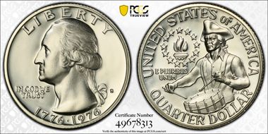 1976-S 25C Silver PR69CAM